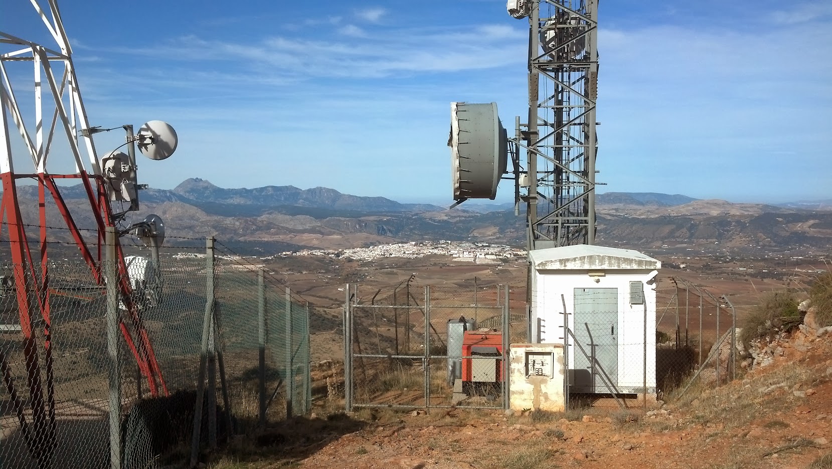 Vistas de Ronda desde Sierra Hidalga