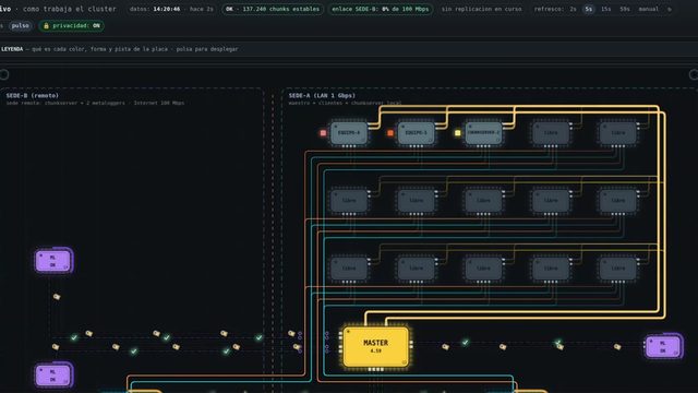 Portada del vídeo: Sistema de ficheros distribuido MooseFS